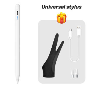 QUKAM New Universal Stylus Pen With Gloves For Huawei Lenovo Samsung Phone Xiaomi Tablet Pen For Android IOS Windows Touch Pen