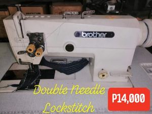 DOUBLE NEEDLE SEWING LOCK STITCH (HEAD + KAHA)