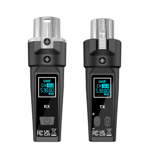 Micro Không Dây XLR Chuyển Đổi Bộ Phát Và Thu 2.4G Hệ Thống Chuyển Đổi Cho Mic Năng Động Trộn Âm Thanh Hệ Thống PA Đàn Guitar