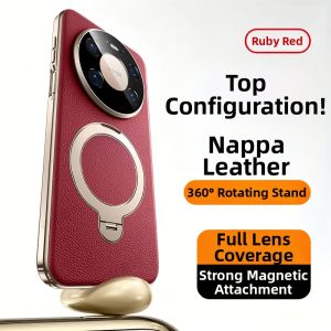 YANCHEN | Napa Leather Magnetic Stand All-Around Camera Protection Shockproof Case