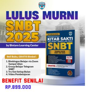 Buku Panduan Lulus Murni SNBT 2025 Soal Akurat Terbukti dan Teruji Dipercaya Sejak Tahun 2008