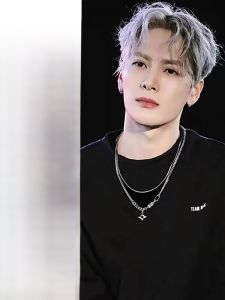 Jackson Wang Same Style Asterism Double Layer Patchwork Necklace Trendy Mens Hip Hop Style Accessible Luxury Fancy Easiest for Match Pendant Sweatshirt Chain