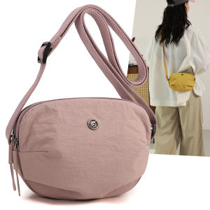 Mini Nylon Crossbody Bag Womens 2025 New Lightweight Versatile Single Shoulder Bag Fashionable Riding Small Bag Korean Style