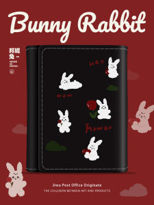 Bonnie Rabbit Wallet Short Folding Compact Card Holder Multi-Card Three Fold 2023 New Arrival Womens Change Short Wallet Womens