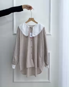 Madona Atasan Wanita Salur Katun Kekinian