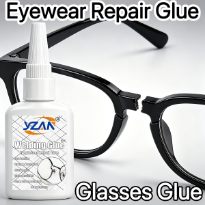 Glasses Glue Clear Waterproof Strong Crack Repair Adhesive for Eyeglass Frame Arm Nose Pad Sunglasses  DIY