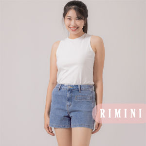 RIMINI - Bawahan Perempuan Hotpant Jeans Holiday Kekinian 26-33- Lesca Pocket Short - 5148