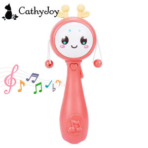 JOY Baby Kids Rattle Shaker with Lullaby Sleep Music Sound Maraca Play Toy