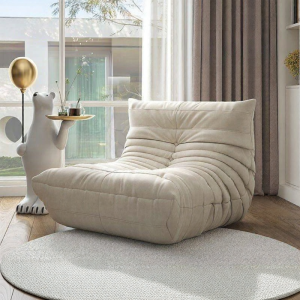 Lazy Comfortable Single Sofa Chair for Bedroom and Living Room Technology Fabric