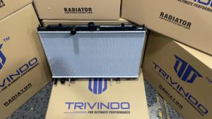 RADIATOR XTRAIL X-TRAIL T30 OLD MATIC METIC  AT TRANSMISI MATIK AUTOMATIC PIPA PANJANG MERK TRIVINDO