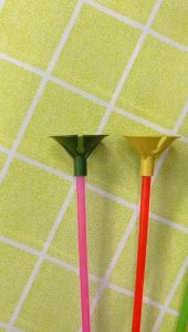 TAIYO Stick Balon Tangkai Stik Gagang Pegangan Balloon Cup Foil Latex Warna Warni