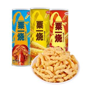Four Seas | Leisure Barbecue Corn Snacks 85g*3 Cans