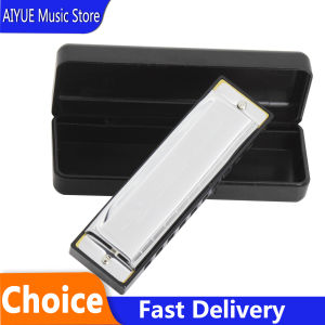 IRIN | Harmonica 10 Hole 20 Tones Harmonica G Key Harmonica Mouth Organ Suitable For Music Enthusiasts Woodwind Musical Instrument