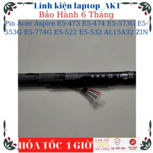 [Pin zin] Pin Laptop Acer Aspire E5-473 E5-473A E5-474G E5-474 E5-573G E5-553G E5-774G E5-522 E5-522G AL15A32 ZIN