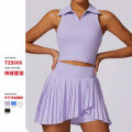 Bộ Quần Áo Tennis Nữ Chuyên Nghiệp 2025 Mới Nhanh Khô Cao Cấp Phong Cách Mỹ Váy Thể Thao Xếp Ly Bộ Đồ Hai Mảnh. 