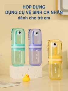 Hộp tiện ích du lịch ETRAVEL dành cho trẻ em -5.2- đựng bàn chải kem đánh răng