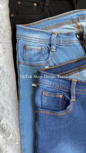 Celana Jeans Wanita Standar Size Kecil dan Jumbo Bisa COD Bayar di Tempat Murah Soft Jeans