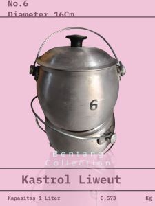 Kastrol Liweut Aluminium Super 1-3Liter