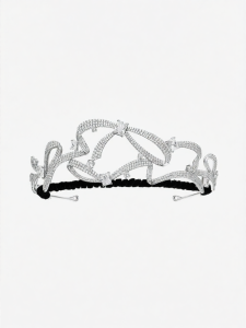HEFANG Jewelry | Elegant Lightweight Luxury Ribbon Candy Tiara