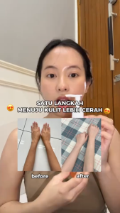 BRIGHTY AHA Whitening Concentrate Booster Serum 90ML - Pencerah Badan