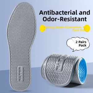 LINGMIAO | Anti-Odor Absorbent Breathable Antimicrobial Summer Thin Soft Insoles