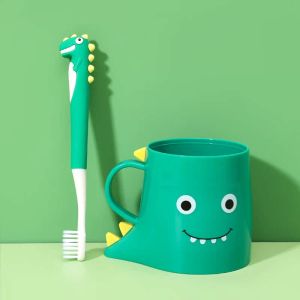 Childrens Cups Cartoon Cup Baby Gargle Cup For Home Anti-Fall Cup Tooth Cup Boys Kindergarten Kids