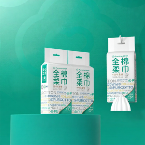 Purcotton | Hanging Double-Opening Thick Face Wipes 90 Sheets