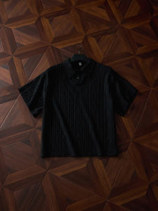 OUMULONG | Lace Black Breathable Men T-Shirt