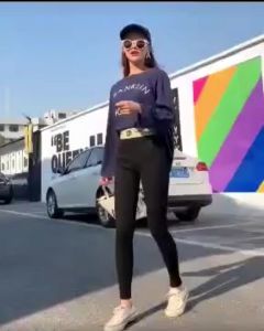 Quần legging lót lông nỉ gân tăm giữ nhiệt - Quâng legging cạp cao gen bụng dáng đẹp