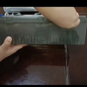 Cling Wrap Dispenser Plastic Transparent Refillable Wrap Cutter Storage Box Aluminum Foil Film Dispenser Organizer Kitchen Tool