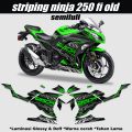 Decal Striping Ninja 250 Fi Semi full / Stiker Motor Kawasaki Ninja Fi Variasi Robot. 