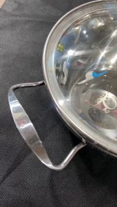 Panci Kuah Stil 18cm Q2 & Panci Stil Tutup Kaca Ukuran 18cm Q2-8118