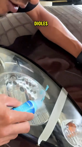 Headlamp Cleaner Pembersih Mika Lampu Mobil Motor Kaca Lampu Menguning Headlamp Polish