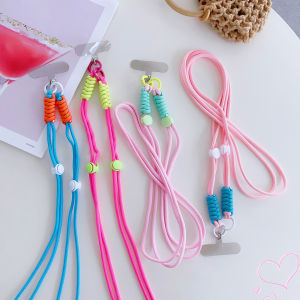 Simple Double-Sided Adjustable Mobile Phone Universal Lanyard Crossbody Long Rope Neck Lanyard Multi-Purpose Anti-Loss Rope