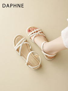 Daphne | Summer Wedge Sandals 2026 New Style French Flat Shoes for Dresses