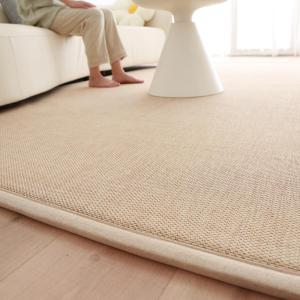 Thickened Bamboo Woven Carpet Simple Style for Living Room Bedroom Tea Room Japanese Tatami Style Floor Mat Window Seat Decor