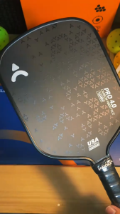 IANONI Pickleball Paddle PRO 4.0 Paddle Raw T700 Carbon Fiber | Power Spin Control | Friction Surface | Thermoformed Unibody