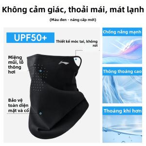 Li-Ning | Mặt Nạ Chống Nắng UV và Bao Cổ Cho Đạp Xe