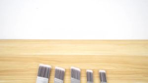 Wood Angled Sash Paint Brush Set Verstaile Wood Handle Paint Brushes Set Easy to Use Short Cut Angle Sash Tool for Painter