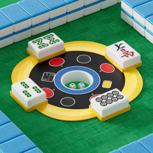 Sichuan Mahjong Fixed Short Box Home Use Mahjong Set Complete Accessories for Mahjong Players No Brand Registered Trademark