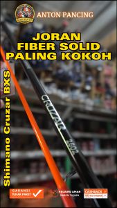 Joran Pancing Shimano Cruzar BXF Carbon 165180 Type Spinning 2 Section Kelenturan Kaku Murah Dan Kuat Promo COD