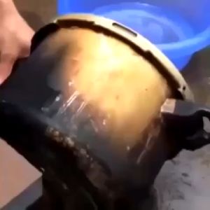 spons carborundum nano emery pembersih peralatan dapur/kamar mandi
