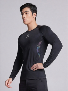Kelme | Running Fitness Compression T-Shirt Breathable Long Sleeve