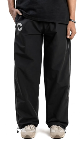 Otsky Celana Cargo Track Pants Parachute Star Loose Fit