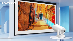 HY300Plus 4K WiFi / 5G Android 11.0 โปรเจคเตอร์รองรับการเชื่อมต่อบลูทู ธ โปรเจคเตอร์ 1080P สามารถสะท้อนภาพโทรศัพท์ Android / iOS บลูทู ธ 5.0 อินเทอร์เฟซ HDMI / USB