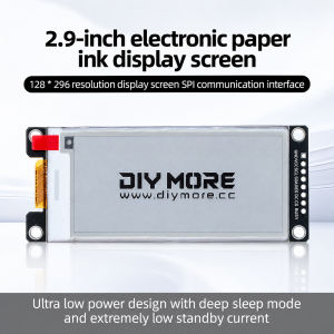 Dc 2.2–3.7v 2.9inch E-ink Display Oled Screen 128*296 Resolution 1.54inch 152*152 Spi Communication Interface Electronic Signage