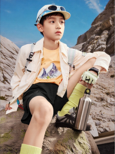 PUMA | Thin Striped Breathable Childrens Shirt