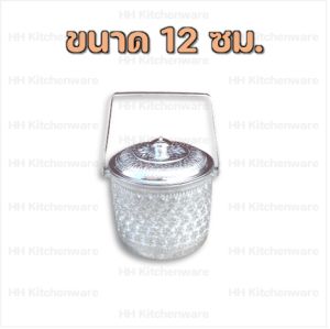 หม้อลายไทย ขนาด 12 14 16 18 ซม. เนื้ออลูมิเนียม ไม่ลอก ไม่ดํา ไม่เป็นสนิม #หม้อหิ้ว #หม้อหูหิ้ว