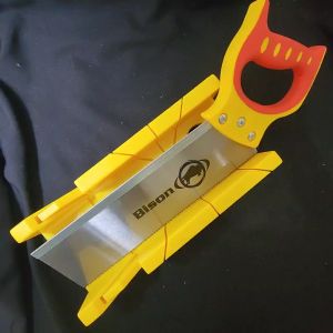 BISON Gergaji Kayu Sudut Pigura 12 Inch - Back Saw Set