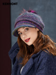 Klrmor Blended Removable Womens Autumn and Winter Wool Hat